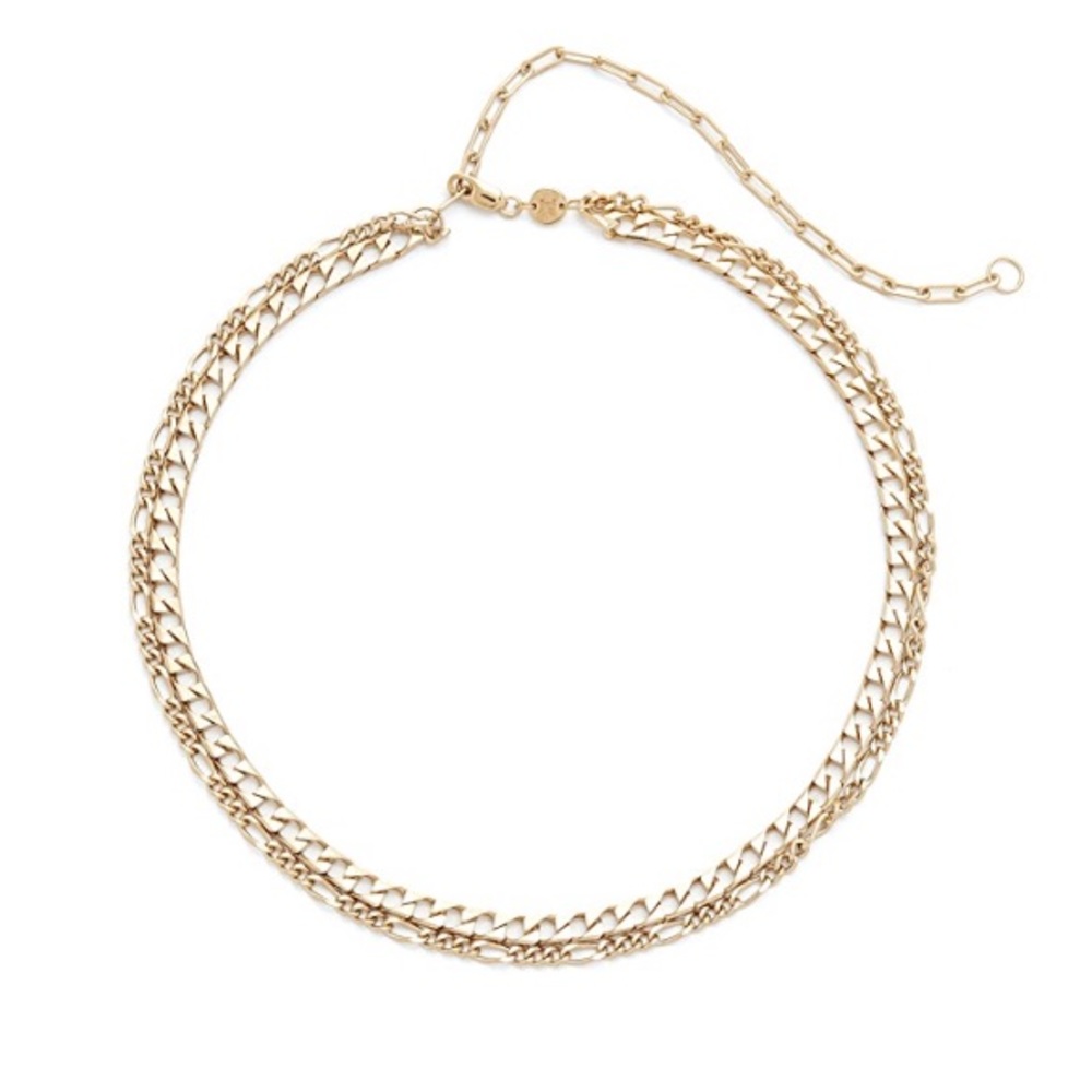 Jennifer Zeuner Amanda Double Chain Choker